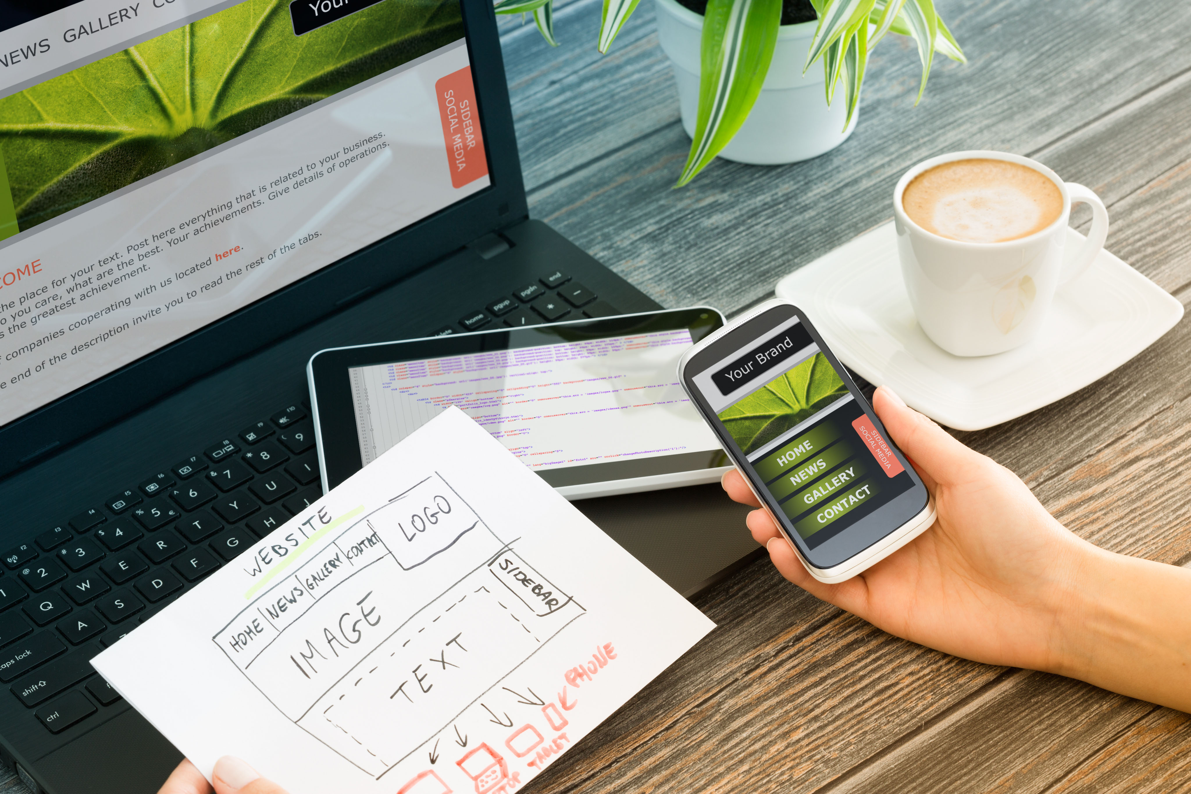 GP practice website service