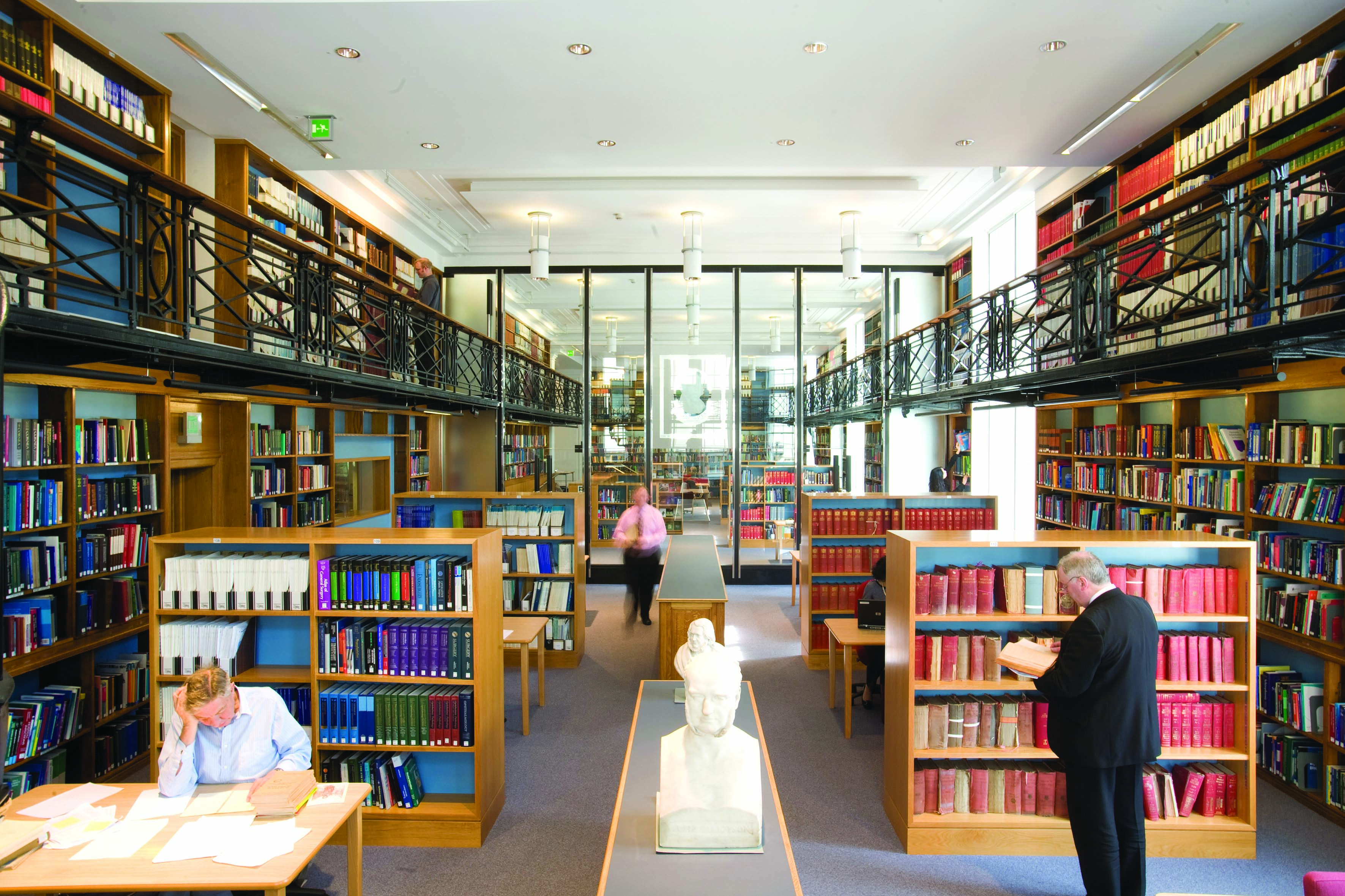 Library - wide shot of interior