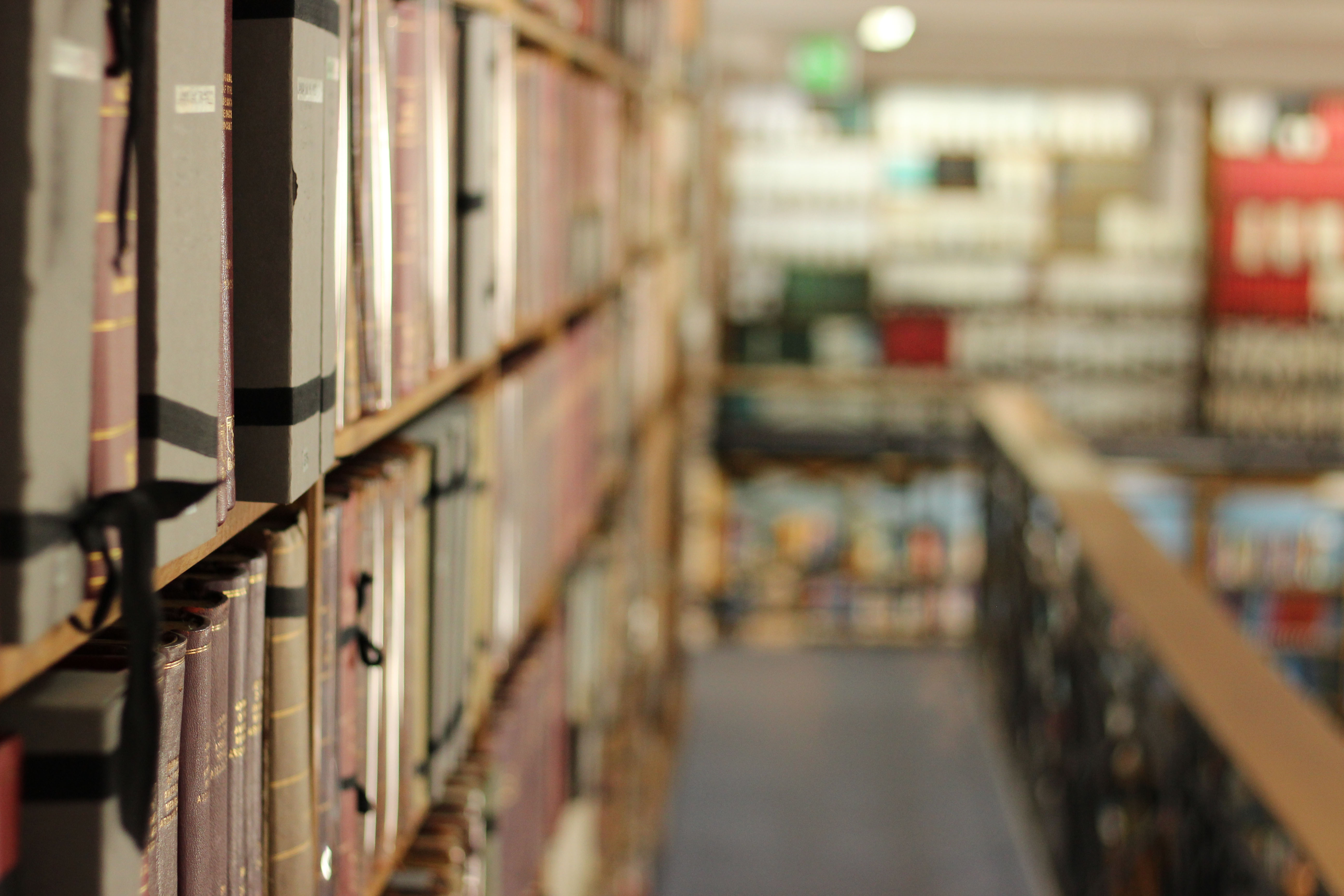Library - close up of old books
