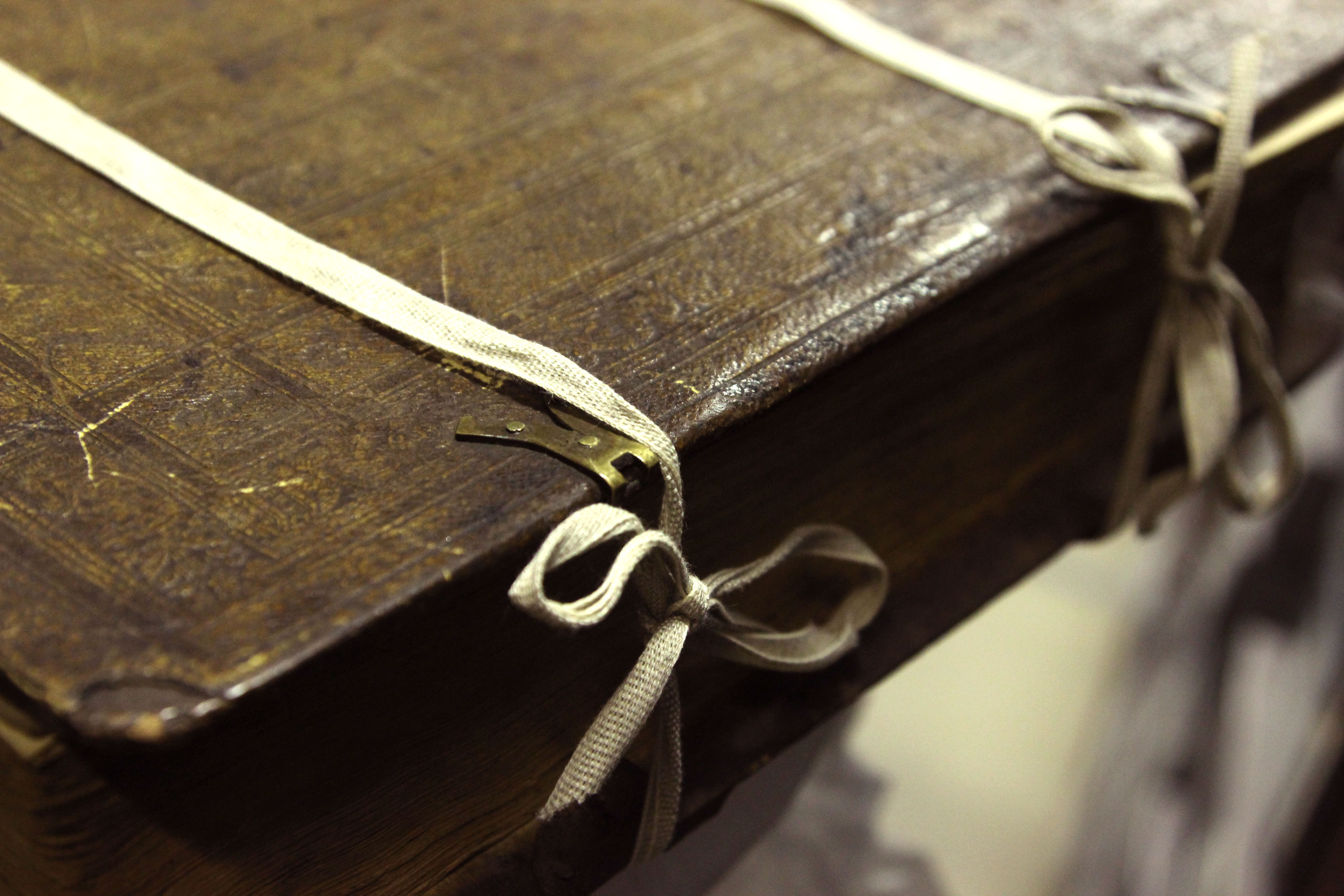 Library - old book close up