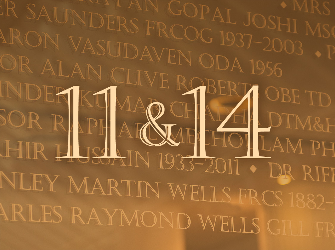 Virtual Wall of Honour no 11-14