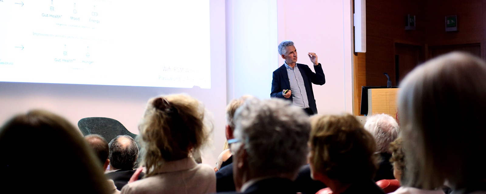 Speaking at the RSM - Tim Spector